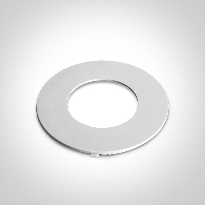 050086A/W WHITE FLAT RING FOR 11112H - One Light shop
