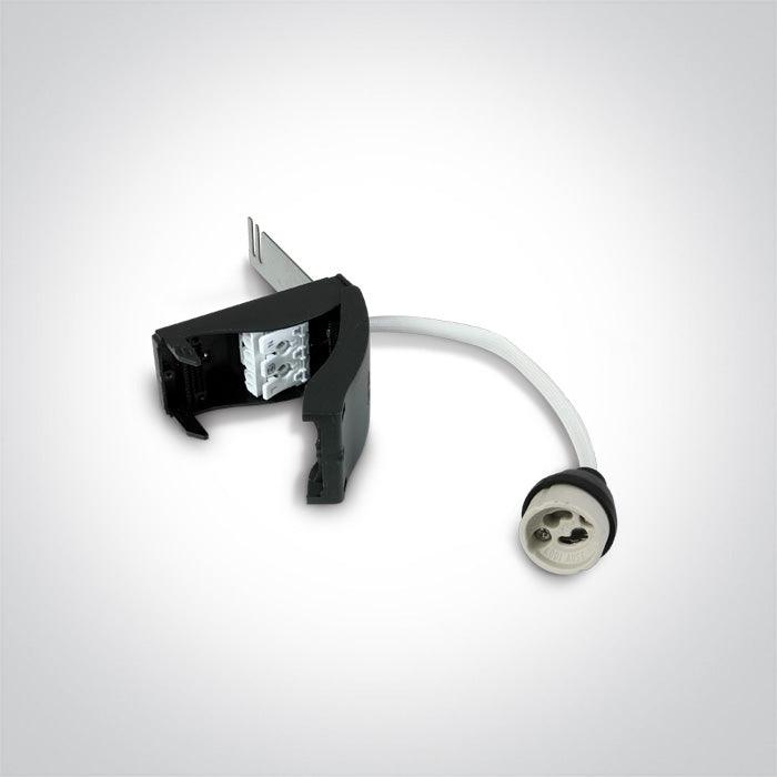 0950GB GU10 LAMPHOLDER + LOOP CONNECTOR - One Light shop