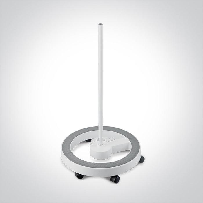 61066T WHITE FLOOR STAND FOR 61066 - One Light shop