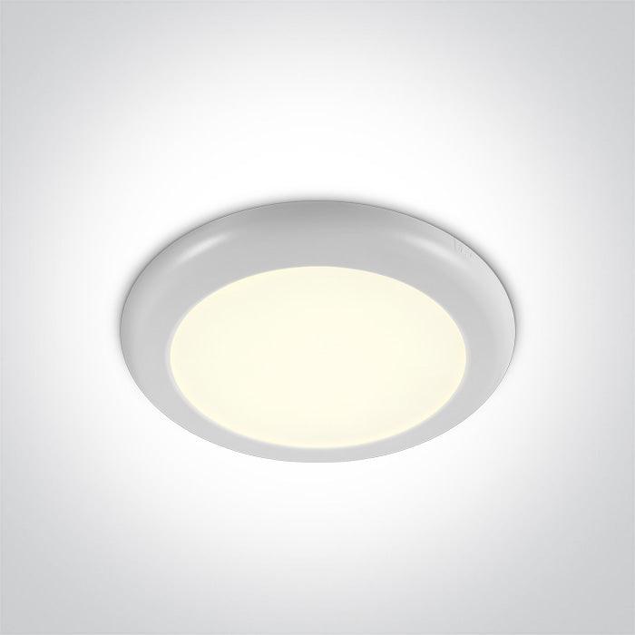 62116F/W LED 16W CW IP20 100-240V SURFACE/RECESSED - One Light shop
