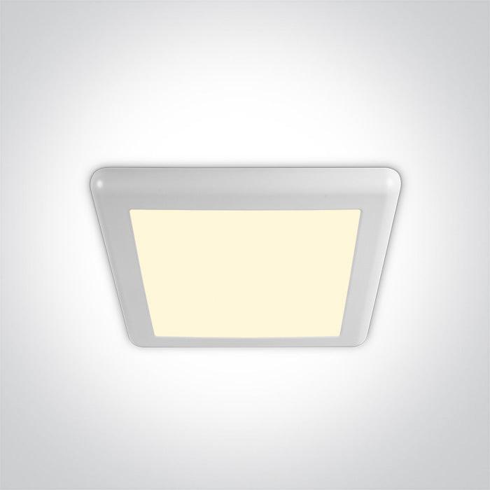 62116FA/W LED 16W CW IP20 100-240V SURFACE/RECESSED - One Light shop