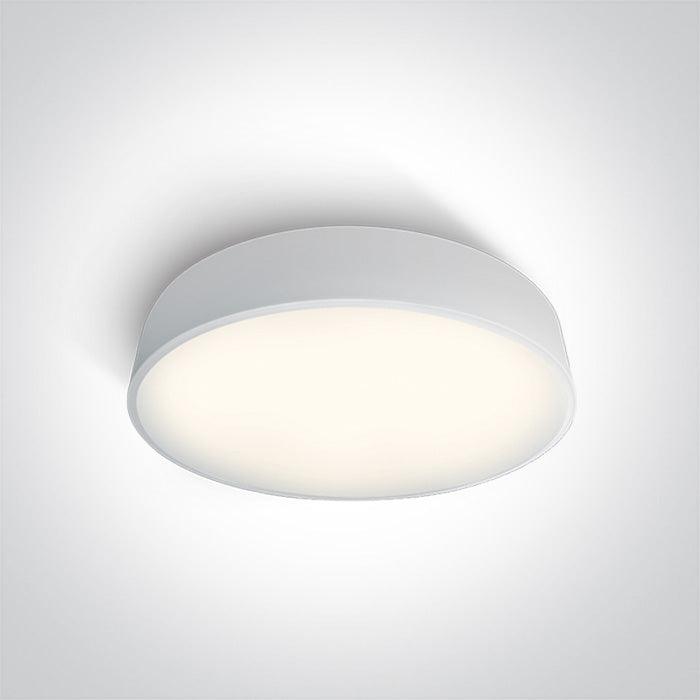 50W White Plafo LED CW IP20 230V -62150D/W/C - One Light shop