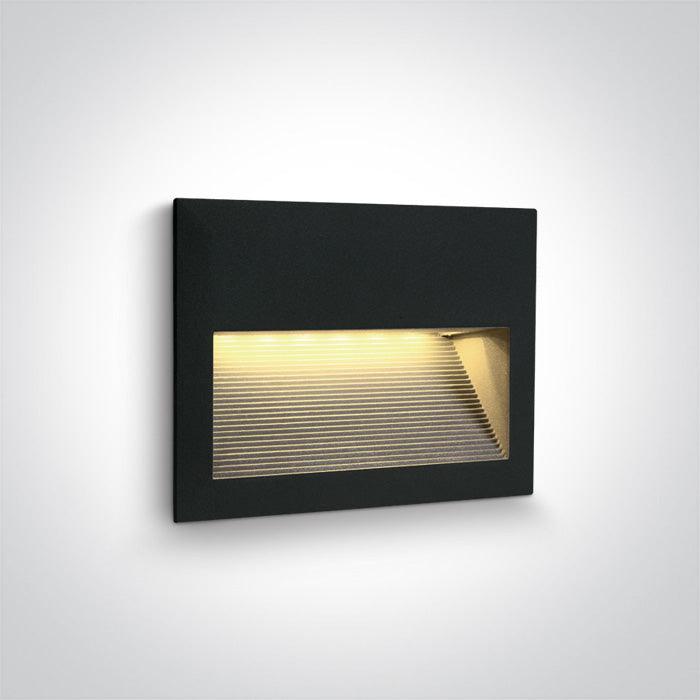 68016 WALL RECESSED LED 2W WW IP54 - One Light shop