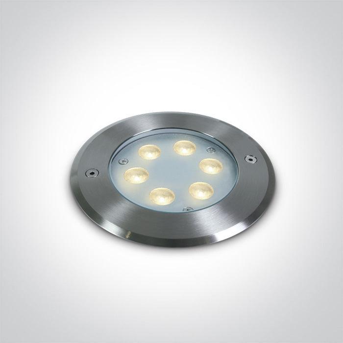 69066B 6X1W LED CW SS316 IP68 RECESSED UNDERWATER 24V - One Light shop