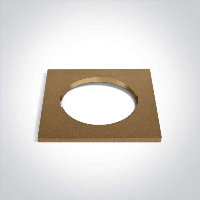 050182RA DECORATIVE BASE SQUARE FOR 10105H - One Light shop