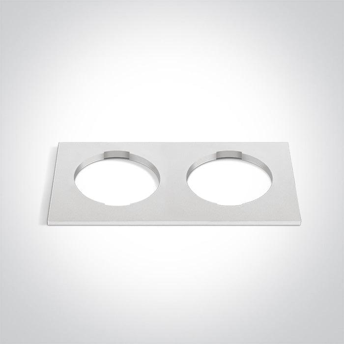 050182RB DECORATIVE BASE SQUARE DOUBLE FOR 10105H - One Light shop