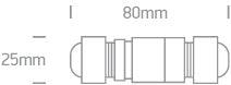 0800BA CONNECTION BOX IP67 2 WAY - One Light shop