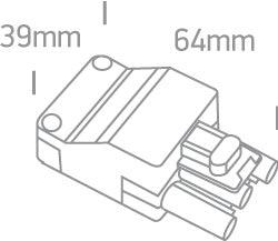 0904M 4pin MALE CONNECTOR - One Light shop