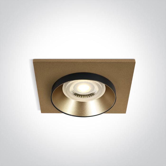 10105H DARK LIGHT RECESSED MR16 SPOT WITH GU10 LAMP HOLDER - One Light shop