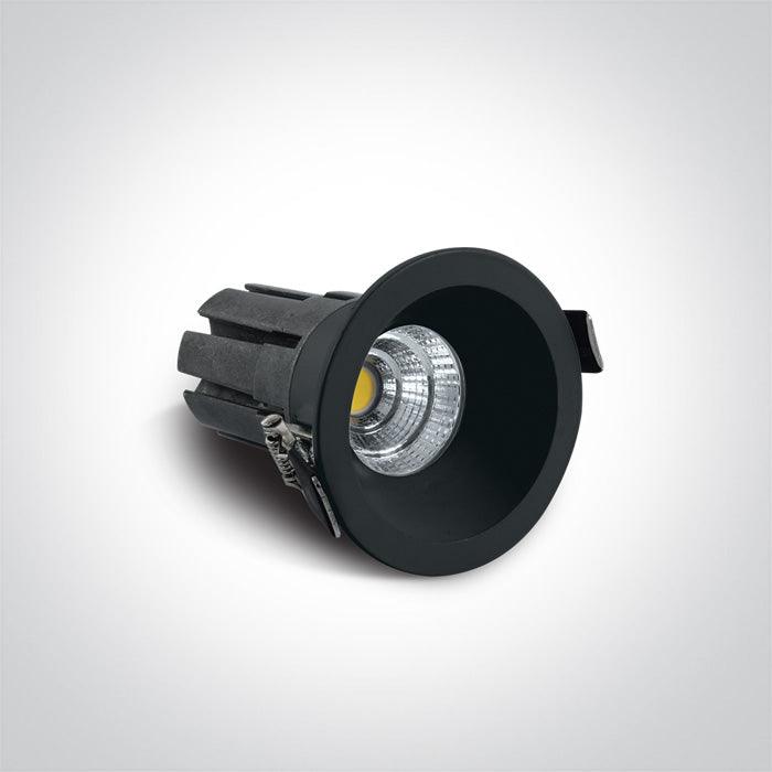 10107DC LED 7W WW IP20 50deg 230V DARK LIGHT - One Light shop