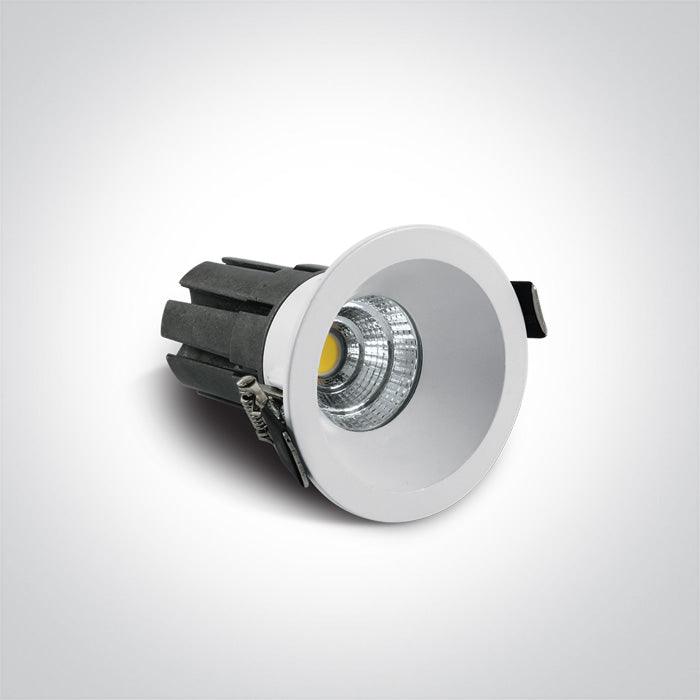 10107DC LED 7W WW IP20 50deg 230V DARK LIGHT - One Light shop