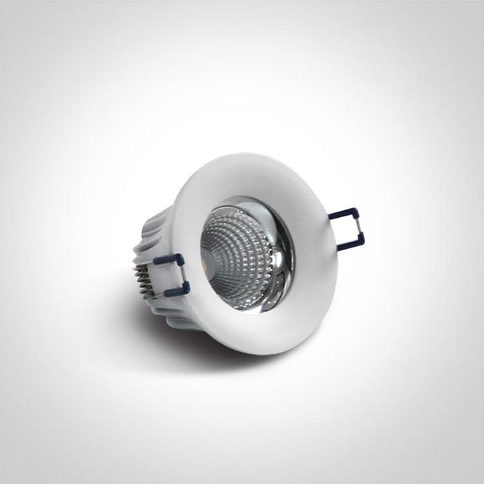 10110G/W WHITE LED 10W CW IP65 60d 230V - One Light shop