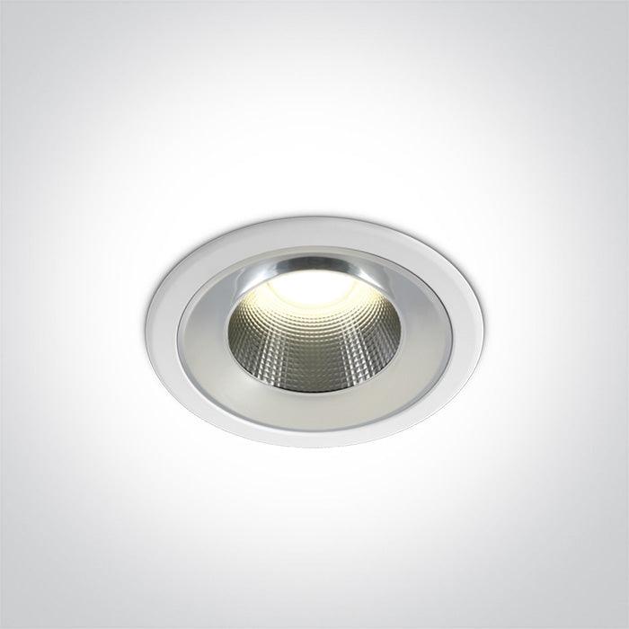 10110TD WHITE LED 10W IP54 CW 230V DARK LIGHT - One Light shop