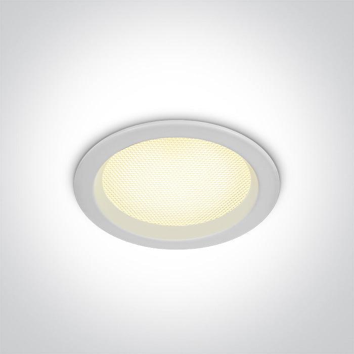 10110U/W WHITE SMD LED UGR19 10W CW IP44 230V - One Light shop