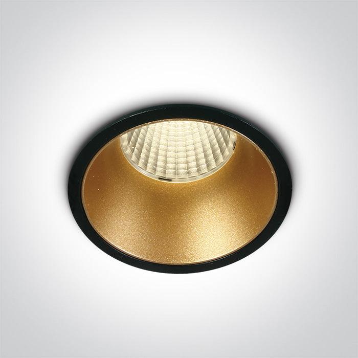 10112K DARK LIGHT RECESSED SPOT 12W COB LED - One Light shop