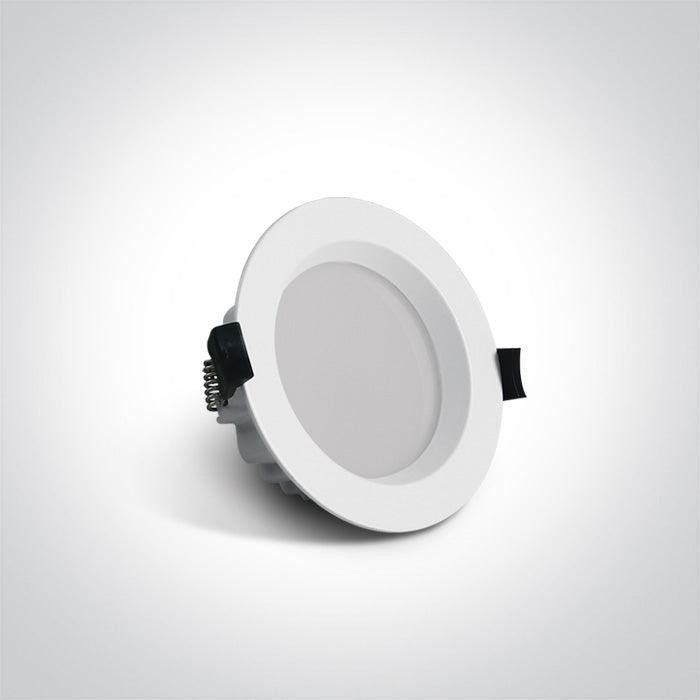 10113B/W WHITE LED 13W IP54 CW + DRIVER 100-240V - One Light shop