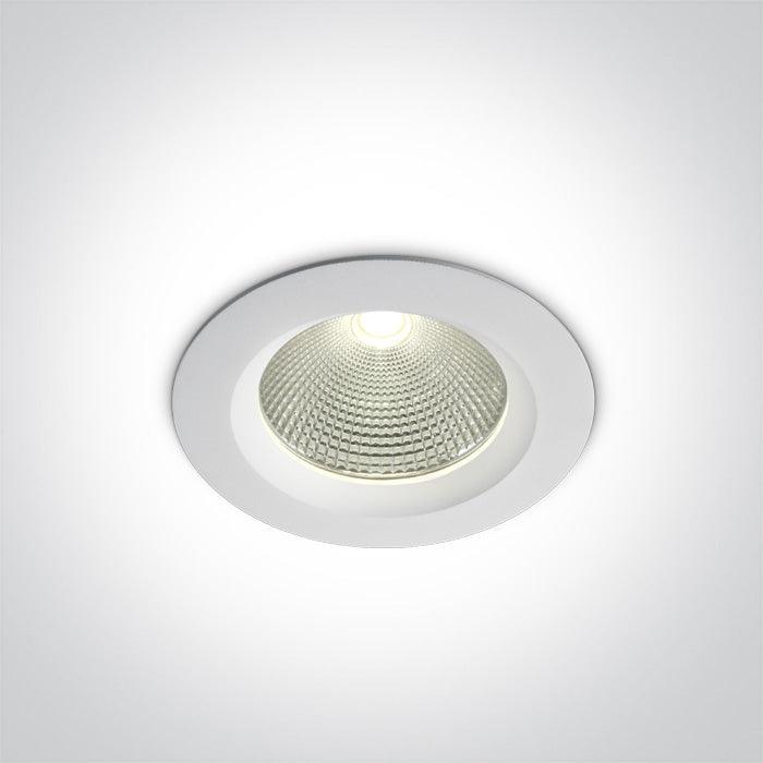 10115CA/W WHITE LED 15W CW IP20 60deg 230V - One Light shop