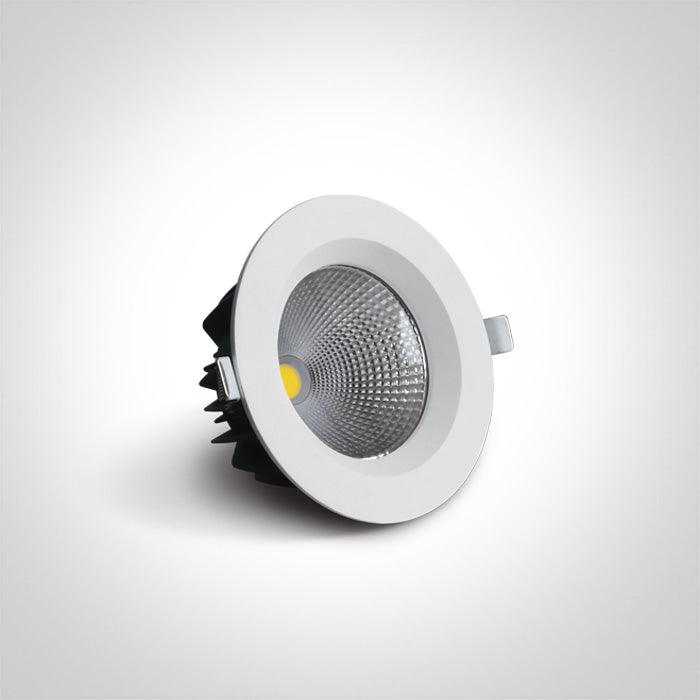 10115CA/W WHITE LED 15W CW IP20 60deg 230V - One Light shop