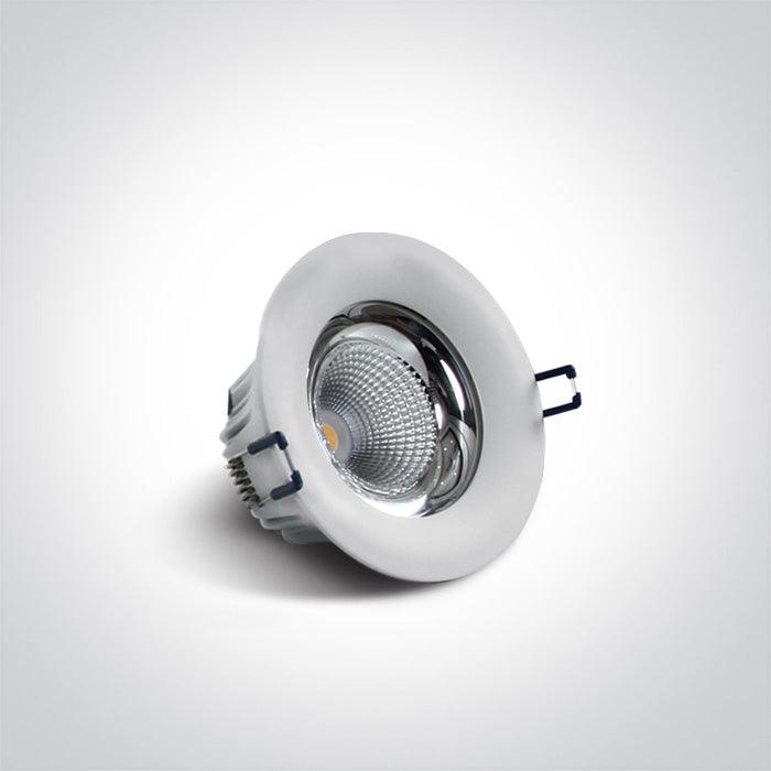 10120G/W WHITE LED 20W CW IP65 60d 230V - One Light shop