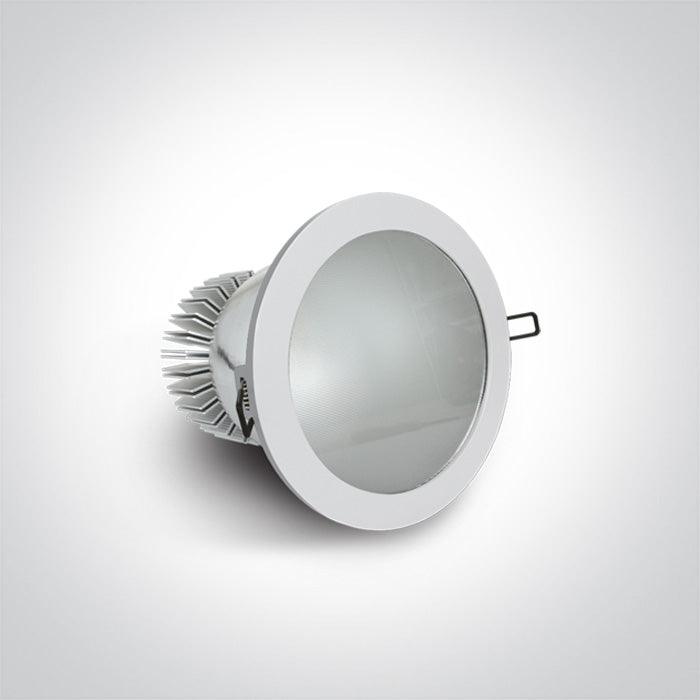 10120K/G/W GREY LED 20w WARM WHITE DIMMABLE 230v - One Light shop