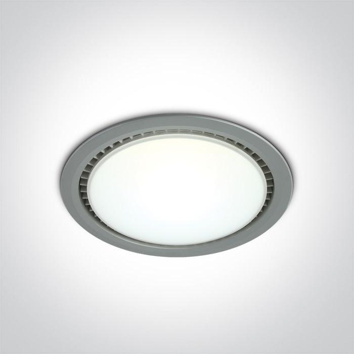 10128/G GREY LED 28w DL 230v - One Light shop