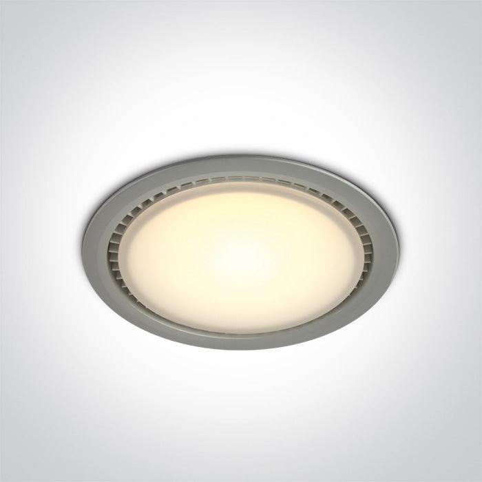 10128/G GREY LED 28w DL 230v - One Light shop