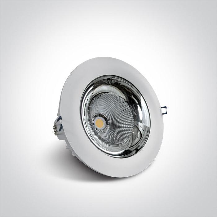 10150G/W WHITE LED 50W CW IP65 60d 230V - One Light shop