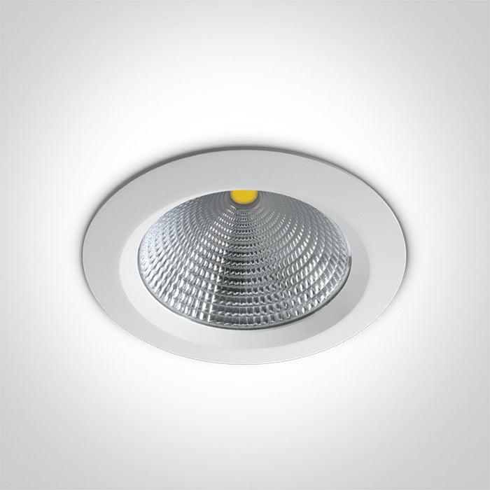 10160CA/W WHITE LED 60W CW IP20 60deg 230V - One Light shop