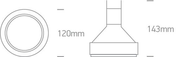 11070TR/W WHITE PAR30 70w E27 MODULE - One Light shop