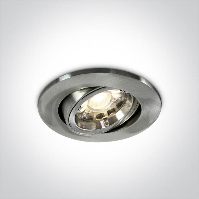 11105CF/MC BRUSHED CHROME 35W GU10 FIREHOOD - One Light shop