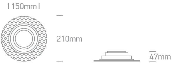 11110ATR 75W R111 GU10 TRIMLESS - One Light shop