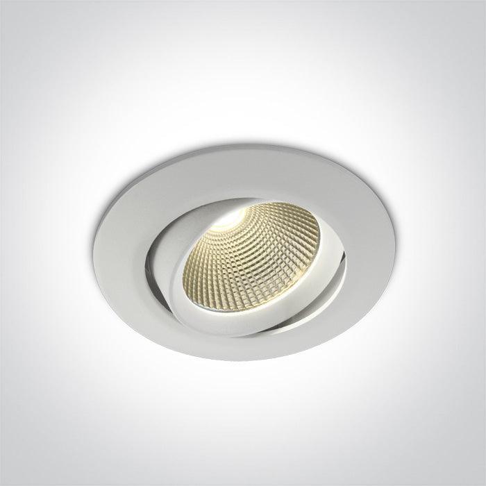 11112 COB LED 12w WW 700mA 38deg IP20 ADJUSTABLE - One Light shop