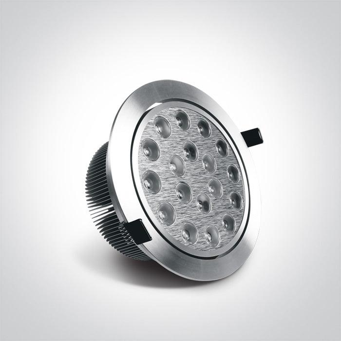 11118L/W/35 ALUMINIUM LED WARM 18x1w 35d - One Light shop