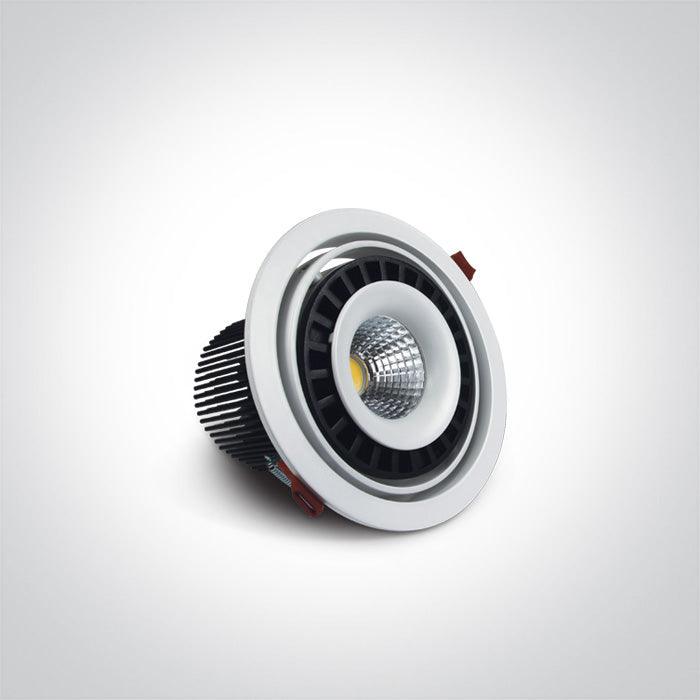 11150A/W WHITE COB LED 50w CW 100-240V - One Light shop