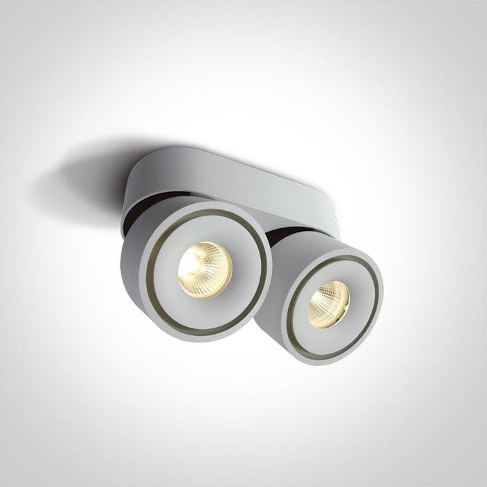 12208LA COB LED 2x8W WW IP20 230V - One Light shop