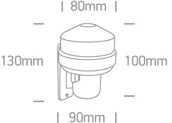 22020 PHOTOCELL DAY/NIGHT Detection 1000W 100-240V IP44 - One Light shop