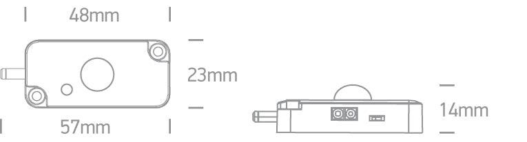 38102C PIR SENSOR 60W 24V DC - One Light shop