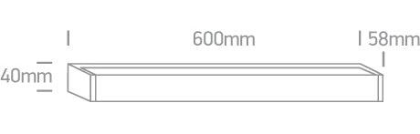 38114M CHROME LED CW 15w IP44 230V - One Light shop