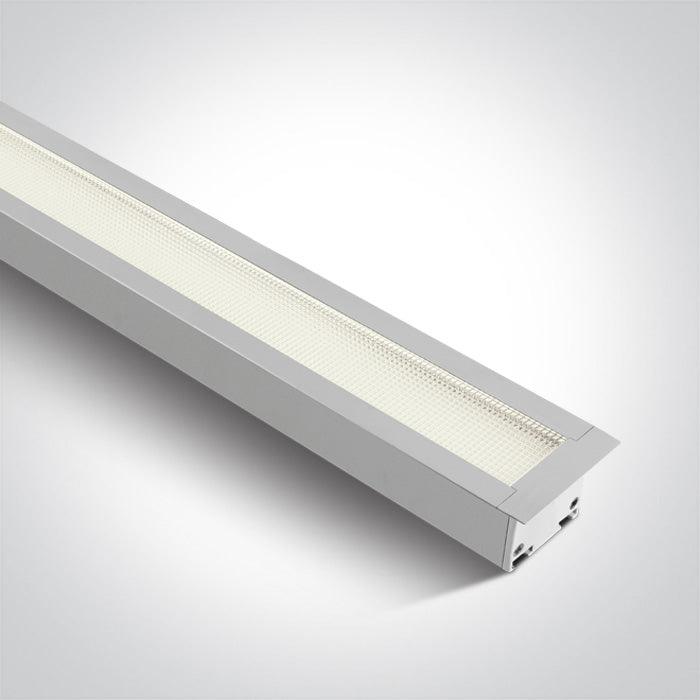 38145AR RECESSED UGR19 LED 40W CW LINEAR IP20 230V - One Light shop