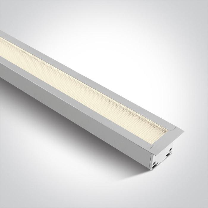 38145AR RECESSED UGR19 LED 40W CW LINEAR IP20 230V - One Light shop