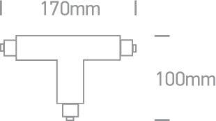 41016A T CONNECTOR - One Light shop