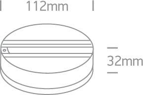 41030 SURFACE MOUNT BASE FOR TRACK SPOTS - One Light shop