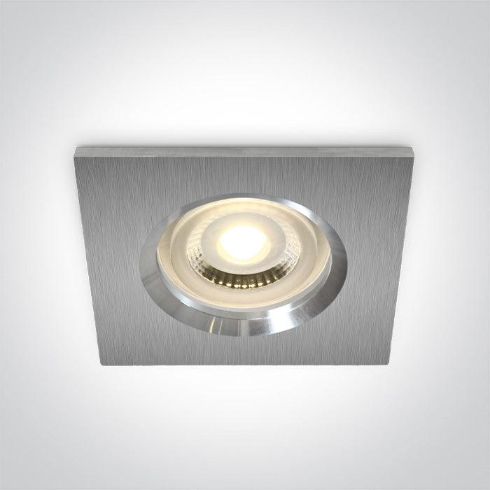 50105R1 IP65 Bathroom Recessed MR16 spot with GU10 lampholder - One Light shop