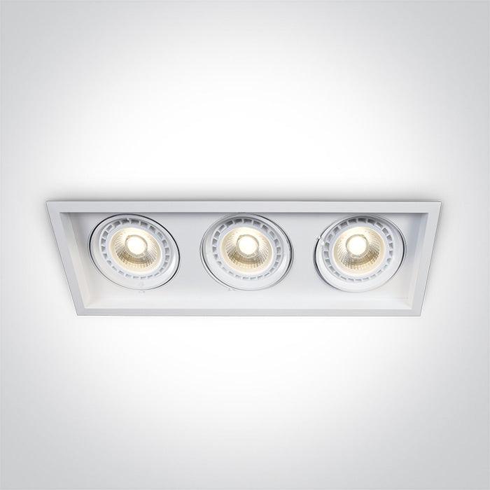 51310N/W WHITE 3x75W R111 G53 - One Light shop