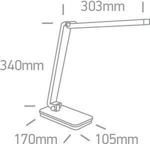 61072 TABLE LAMP LED 6W CW DIMMABLE 100-240V - One Light shop