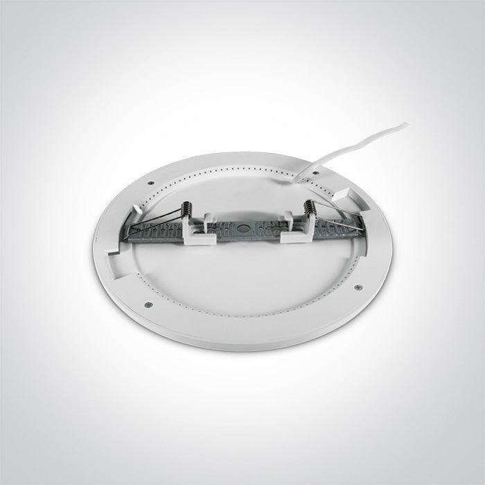 62116F/W LED 16W CW IP20 100-240V SURFACE/RECESSED - One Light shop