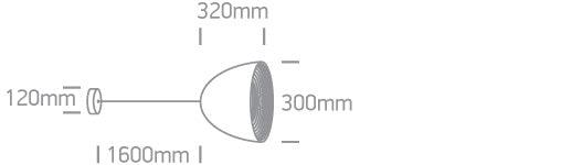 63016A E27 20W BRASS REFLECTOR - One Light shop