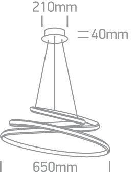 63046A LED 45W WW IP20 230V - One Light shop