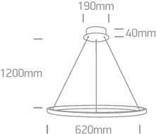 63054A/B BLACK LED 20W WW IP20 230V - One Light shop