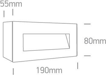 67076A IP65 LED 5W WW 230V - One Light shop